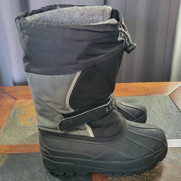 L.L. Bean Boys size 4 Northwoods Snow Boots - Picture 1 of 7